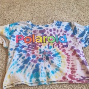 forever 21 polaroid crop top 9/10